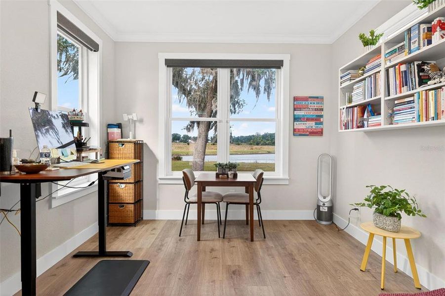 Furnished interior view inside a new home in , Oxford (Image 11).