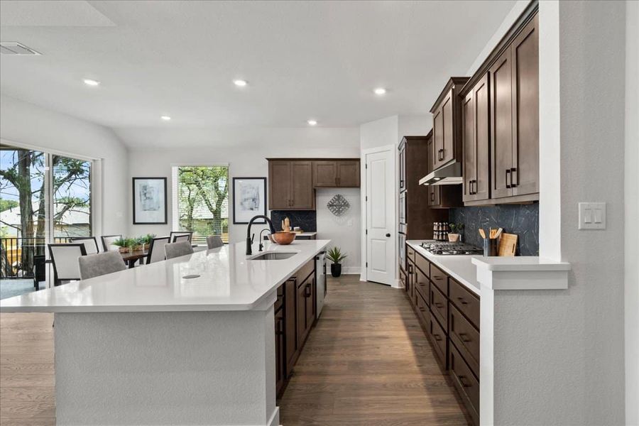 Furnished interior view inside a new home in 6 Creeks, Kyle (Image 23). Furnished interior view inside a new home in 6 Creeks, Kyle (Image 23).