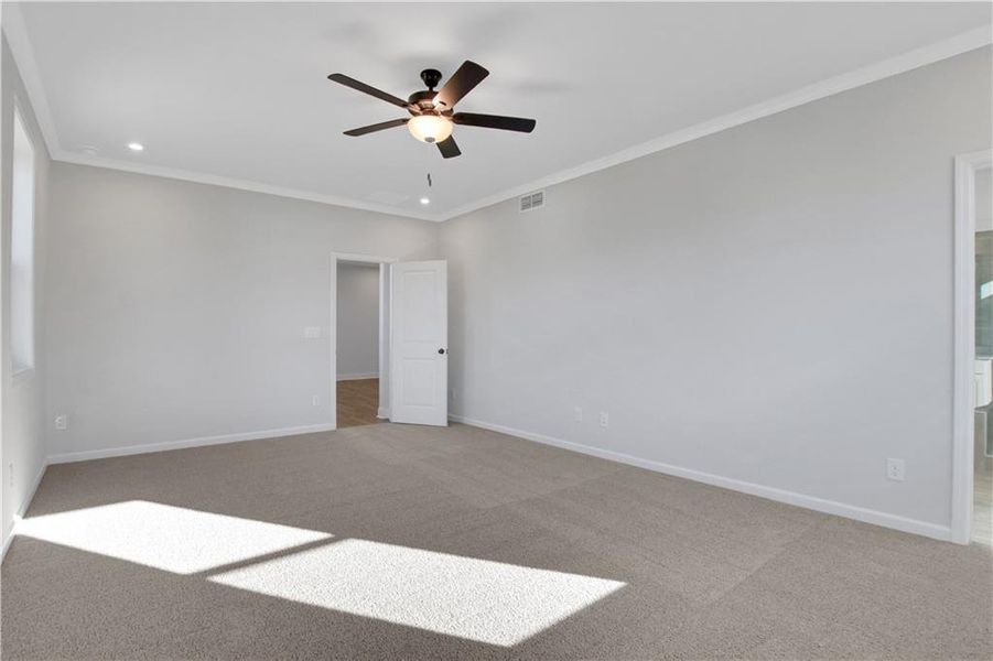 Spacious, unfurnished interior of a new home in Hillside Manor, Powder Springs (Image 26). Spacious, unfurnished interior of a new home in Hillside Manor, Powder Springs (Image 26).
