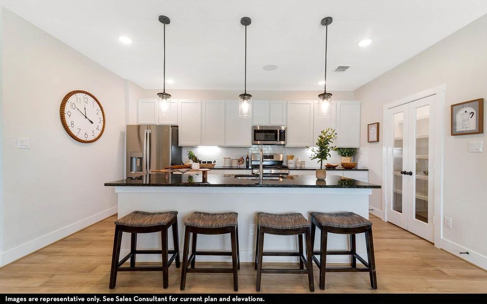 Furnished interior view inside a new home in Hunters Glen, Jarrell (Image 21).