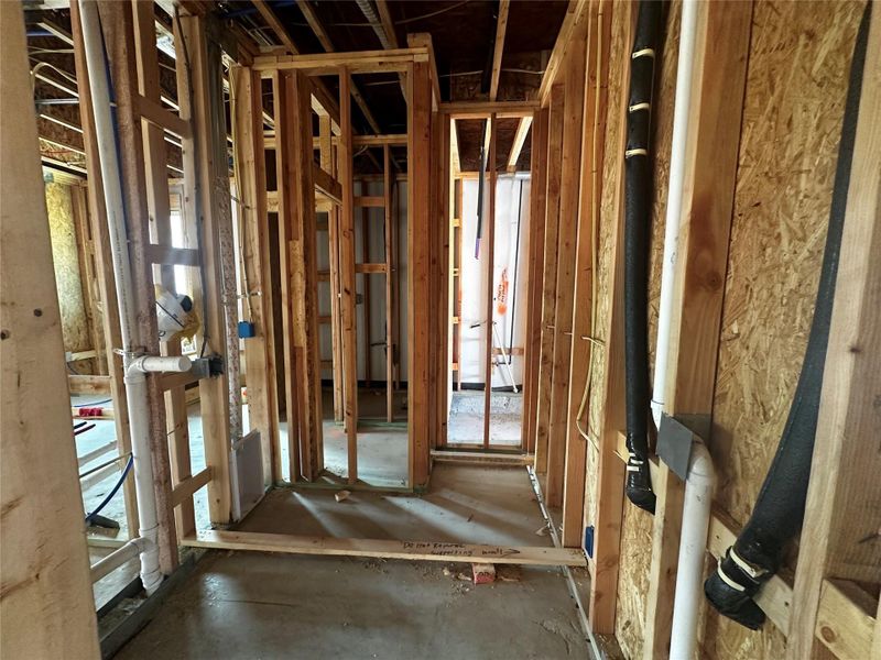 In-progress construction of a new home in Berry Creek Highlands, Georgetown, TX (Image 8).