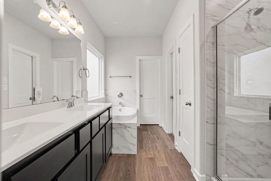 Furnished interior view inside a new home in Clear View Estates, Willis (Image 12).