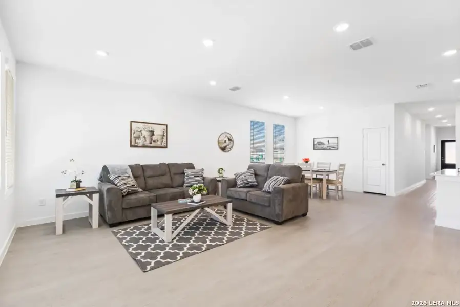 Furnished interior view inside a new home in Hightop Ridge, Converse (Image 7).
