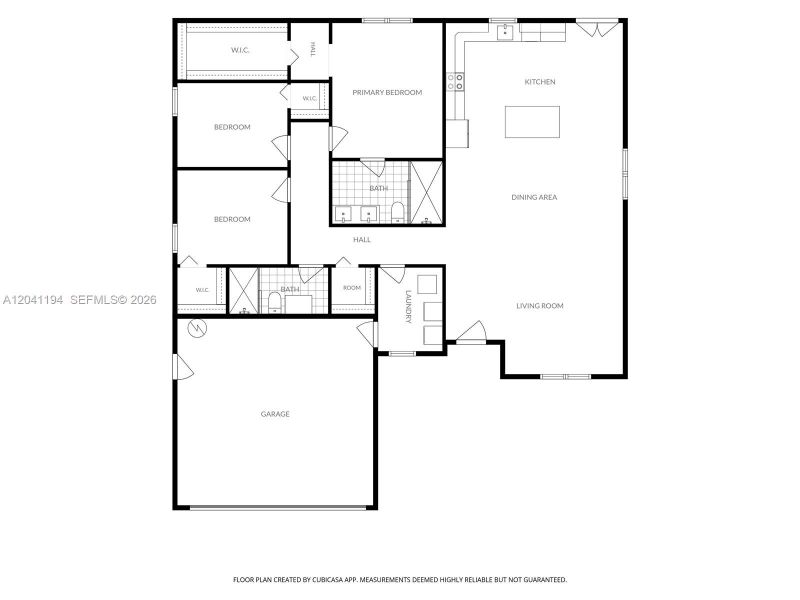 2D floor plan layout of this home in , Lake Placid, FL (Image 4).