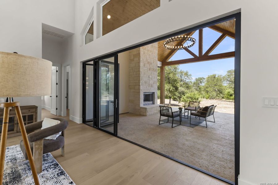 Exterior details and patio area of a home in , Bandera (Image 3). Exterior details and patio area of a home in , Bandera (Image 3).