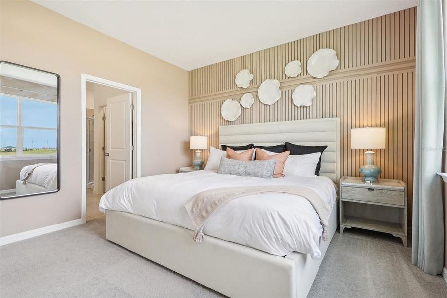 Furnished interior view inside a new home in , Leesburg (Image 27).