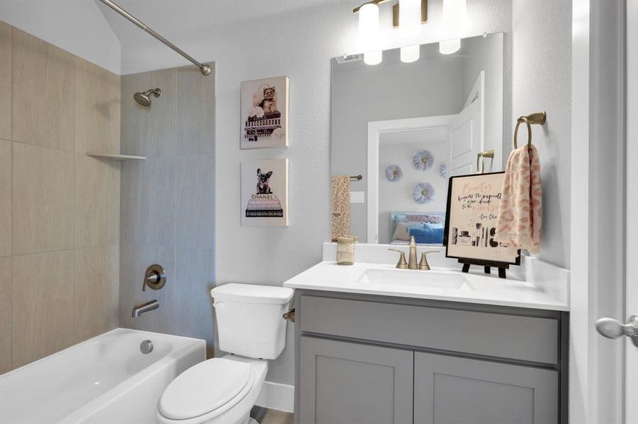 Furnished interior view inside a new home in Polo Ridge, Mesquite (Image 12).