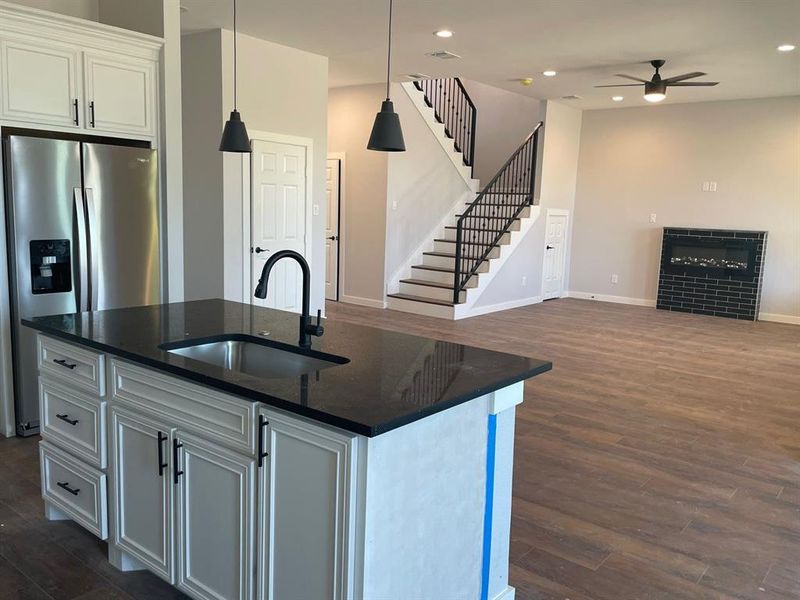 Furnished interior view inside a new home in , Dallas (Image 5). Furnished interior view inside a new home in , Dallas (Image 5).