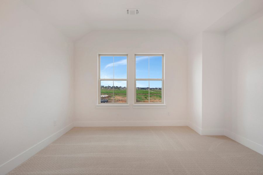 Spacious, unfurnished interior of a new home in Treeline, Justin (Image 22).