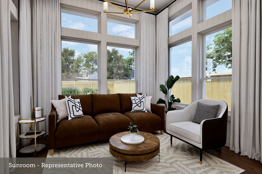 Furnished interior view inside a new home in Audubon – Ascent Collection, Magnolia (Image 4).