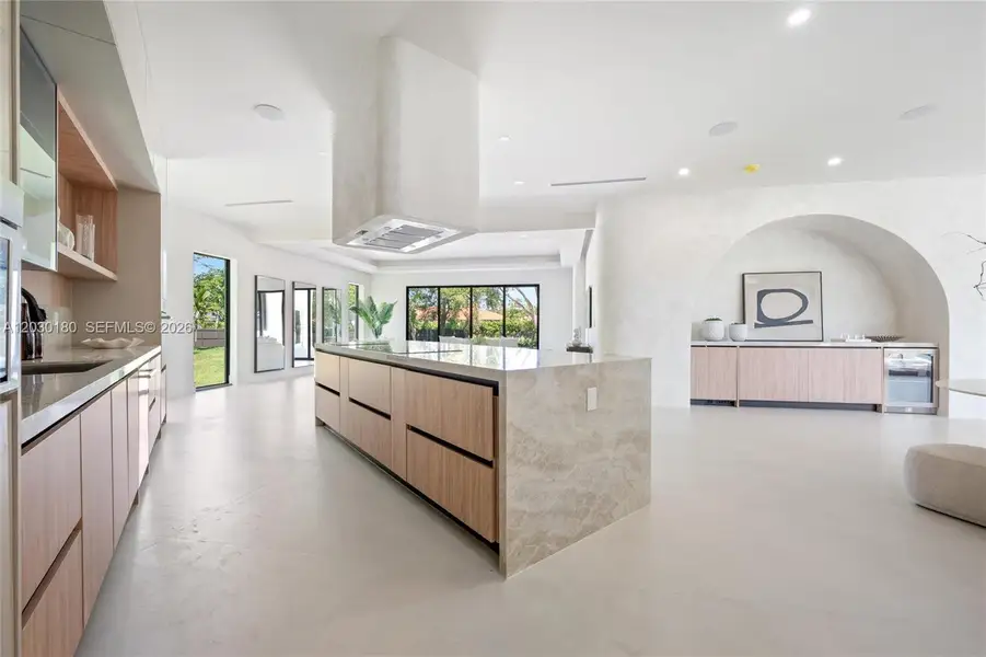 Furnished interior view inside a new home in , Miami (Image 3).