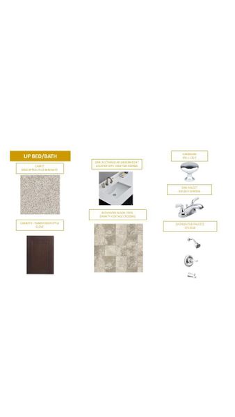 Sample of building materials used in homes in Adalyn Park, Mooresville (Image 5).