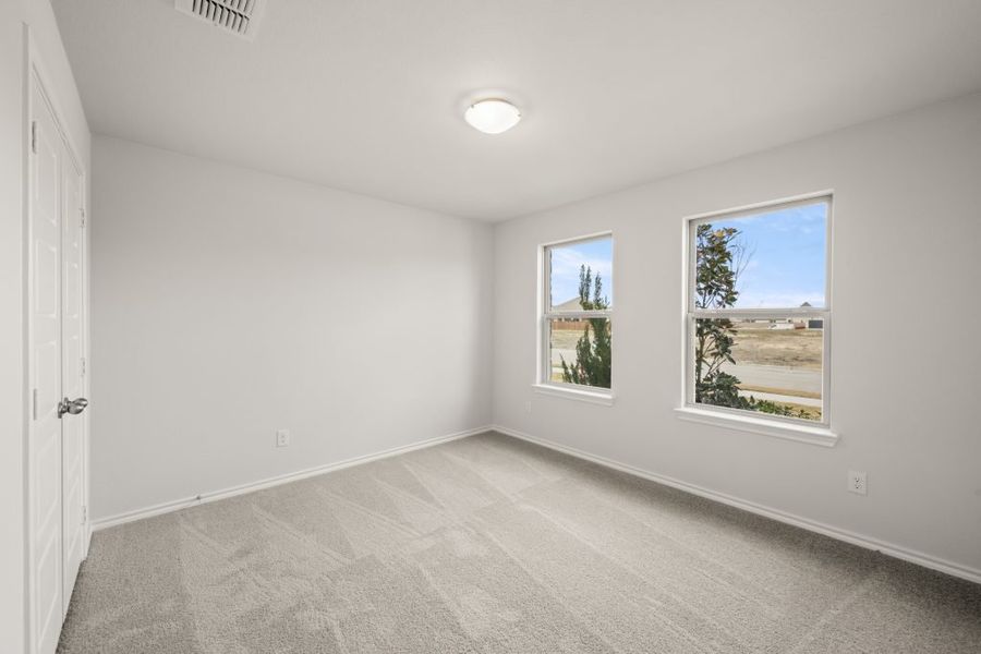 Front exterior of a new home in Myrtle Creek, Waxahachie, TX, highlighting curb appeal (Image 19).