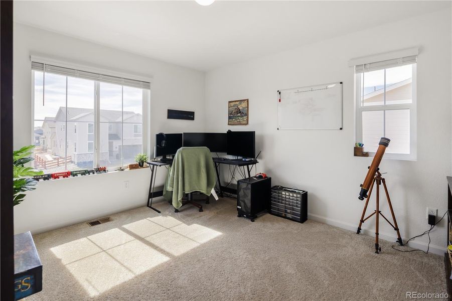 Furnished interior view inside a new home in Creekside Village, Thornton (Image 26). Furnished interior view inside a new home in Creekside Village, Thornton (Image 26).