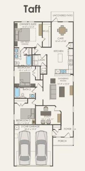 Pulte Homes, Taft/Q floor plan Pulte Homes, Taft/Q floor plan