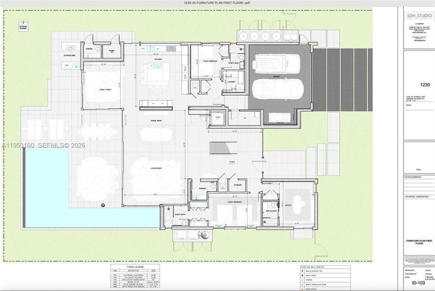 2D floor plan layout of this home in , Bay Harbor Islands, FL (Image 4). 2D floor plan layout of this home in , Bay Harbor Islands, FL (Image 4).