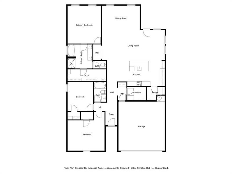 2D floor plan layout of this home in , Weatherford, TX (Image 3). 2D floor plan layout of this home in , Weatherford, TX (Image 3).