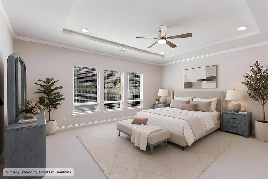 Furnished interior view inside a new home in , Cedar Hill (Image 12). Furnished interior view inside a new home in , Cedar Hill (Image 12).