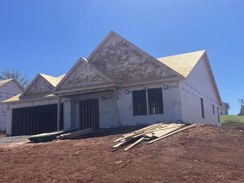 In-progress construction of a new home in Huckleberry Cove, Chesnee, SC (Image 11).