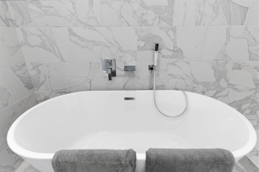 Close-up of interior finishes inside a home in , Houston (Image 22).