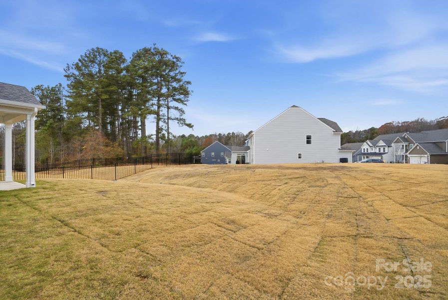 Exterior details and patio area of a home in Carrington, Stanley (Image 22).