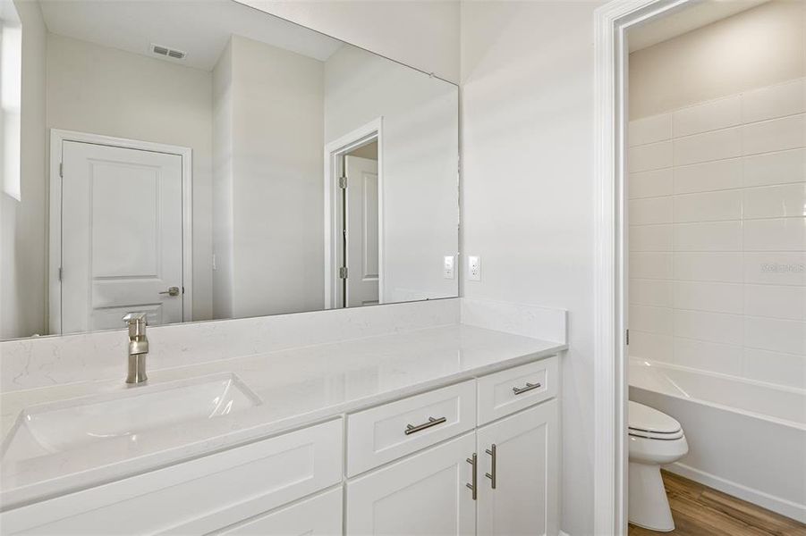Furnished interior view inside a new home in Cherrywood Preserve, Ocala (Image 5).