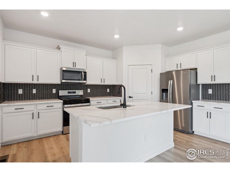 Furnished interior view inside a new home in Hansen Farm, Fort Collins (Image 13).