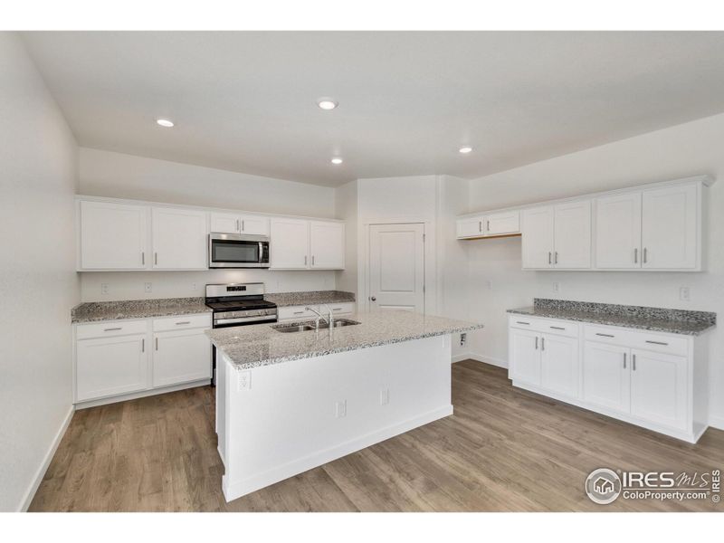 Furnished interior view inside a new home in Northridge Estates, Greeley (Image 8). Furnished interior view inside a new home in Northridge Estates, Greeley (Image 8).
