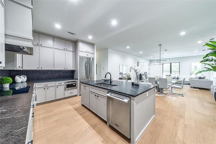 Furnished interior view inside a new home in , Dallas (Image 3). Furnished interior view inside a new home in , Dallas (Image 3).