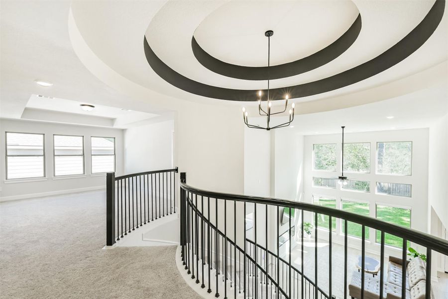 Spacious, unfurnished interior of a new home in The Woodlands Hills – 55', Willis (Image 19).