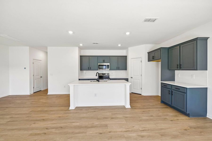 Kitchen featuring the AW Collection® Minimalist - Bold surfaces, clean lines, modern edge.