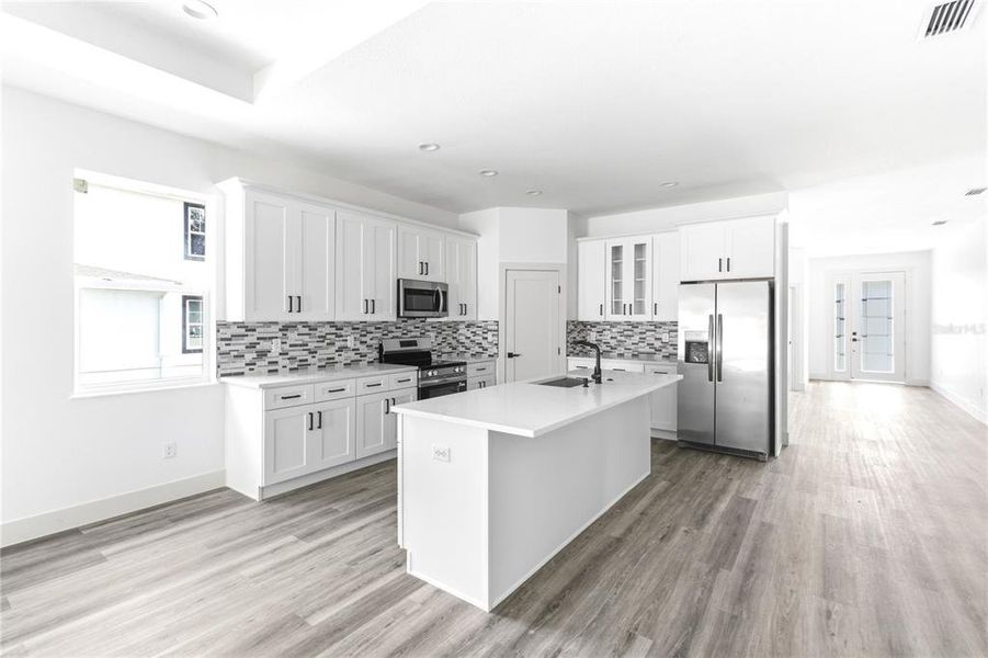 Furnished interior view inside a new home in , Tampa (Image 7). Furnished interior view inside a new home in , Tampa (Image 7).