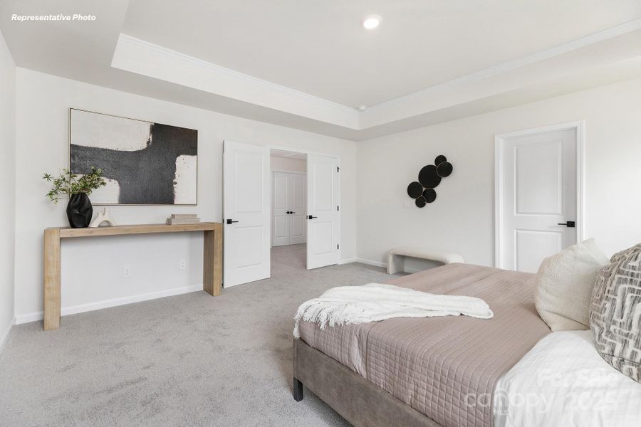 Furnished interior view inside a new home in Sylvan Creek, Denver (Image 23).