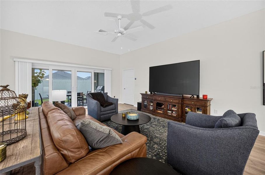 Furnished interior view inside a new home in , The Villages (Image 30). Furnished interior view inside a new home in , The Villages (Image 30).