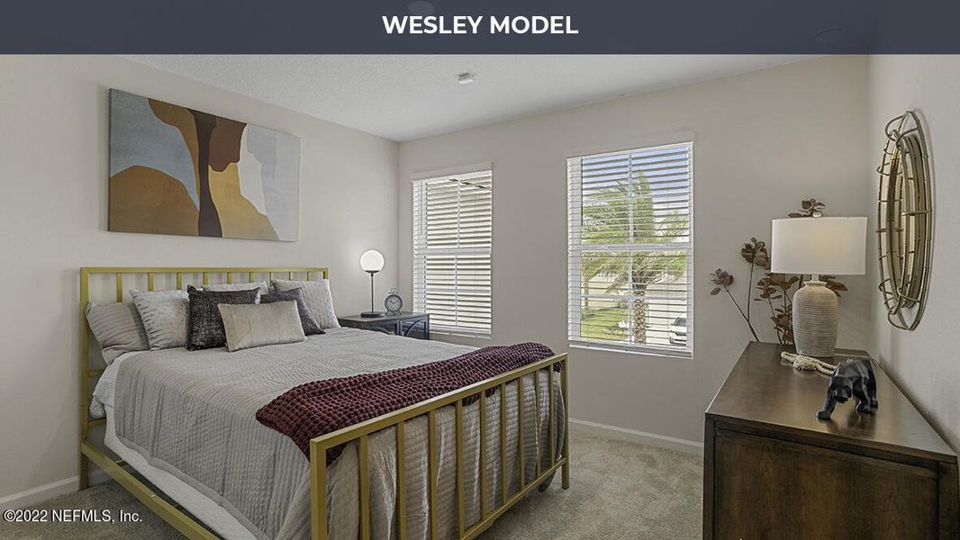 Furnished interior view inside a new home in Bridgewater, St. Augustine (Image 5). Furnished interior view inside a new home in Bridgewater, St. Augustine (Image 5).