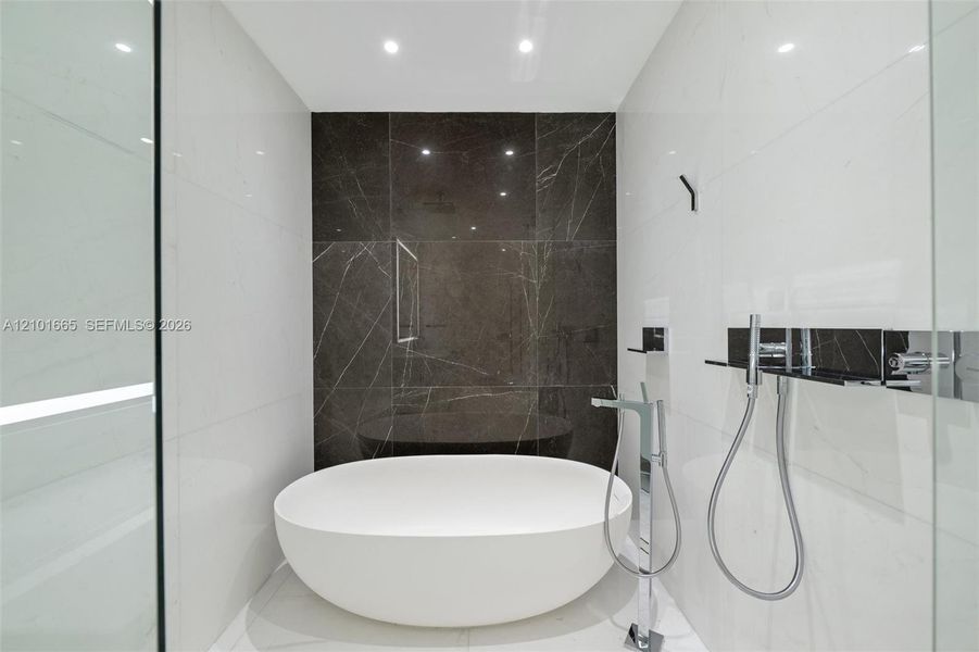 Furnished interior view inside a new home in Aston Martin Residences, Miami (Image 11).