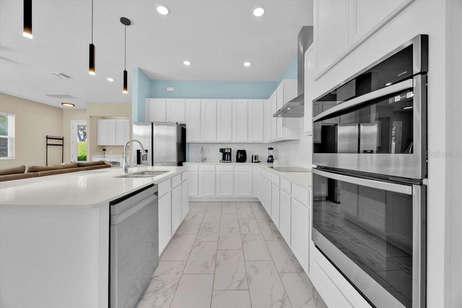 Furnished interior view inside a new home in , Reunion (Image 26).