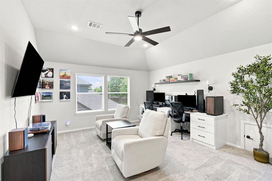 Furnished interior view inside a new home in , Midlothian (Image 17). Furnished interior view inside a new home in , Midlothian (Image 17).
