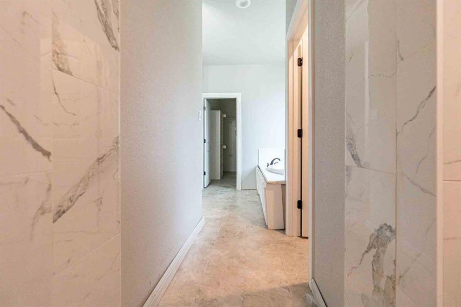 In-progress construction of a new home in , Granbury, TX (Image 32).