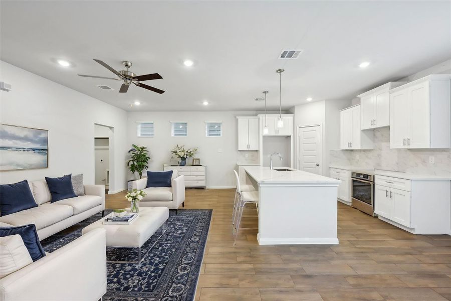 Enjoy a roomy and well-ventilated design ideal for family get-togethers and entertaining.