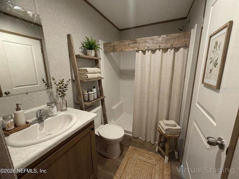 Furnished interior view inside a new home in , Interlachen (Image 10).