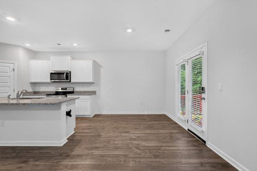 Furnished interior view inside a new home in , Atlanta (Image 5).