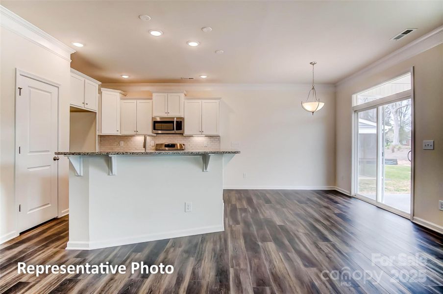 Furnished interior view inside a new home in The Meadows at Laurelbrook, Sherrills Ford (Image 22). Furnished interior view inside a new home in The Meadows at Laurelbrook, Sherrills Ford (Image 22).