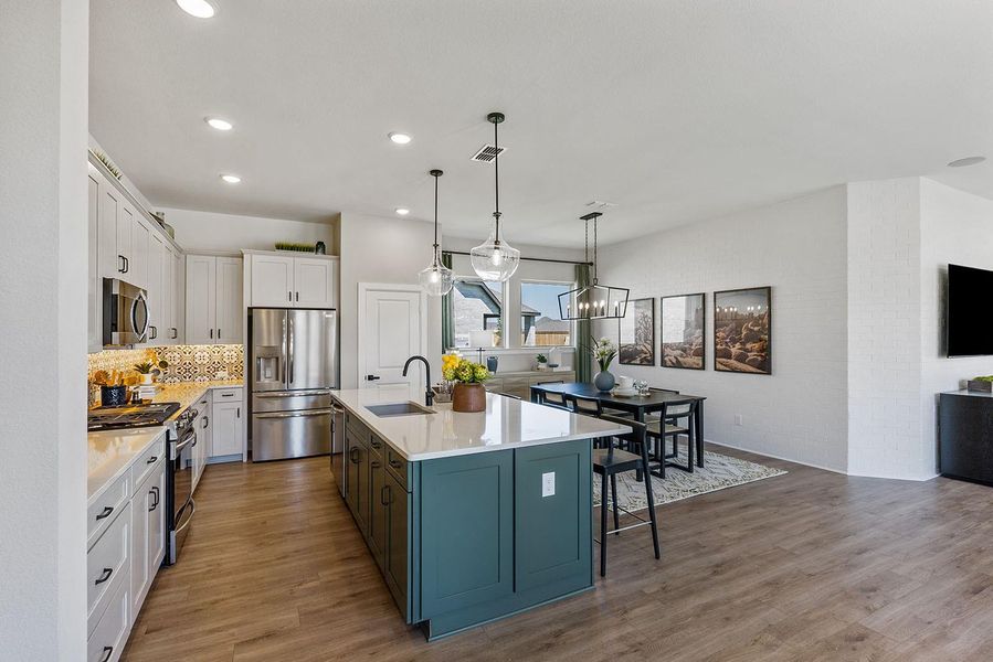 Furnished interior view inside a new home in Prairieland Village 40' Homesites, Cypress (Image 16). Furnished interior view inside a new home in Prairieland Village 40' Homesites, Cypress (Image 16).