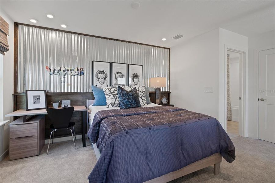 Furnished interior view inside a new home in Trinity Place, St. Cloud (Image 23). Furnished interior view inside a new home in Trinity Place, St. Cloud (Image 23).