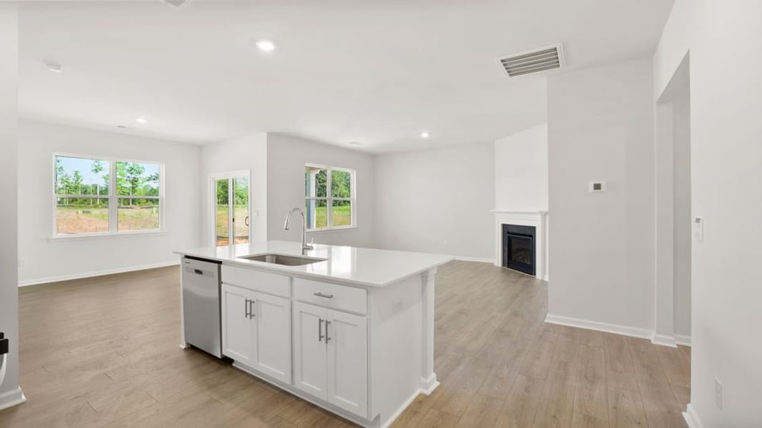 Furnished interior view inside a new home in Foxbank, Gray Court (Image 11).