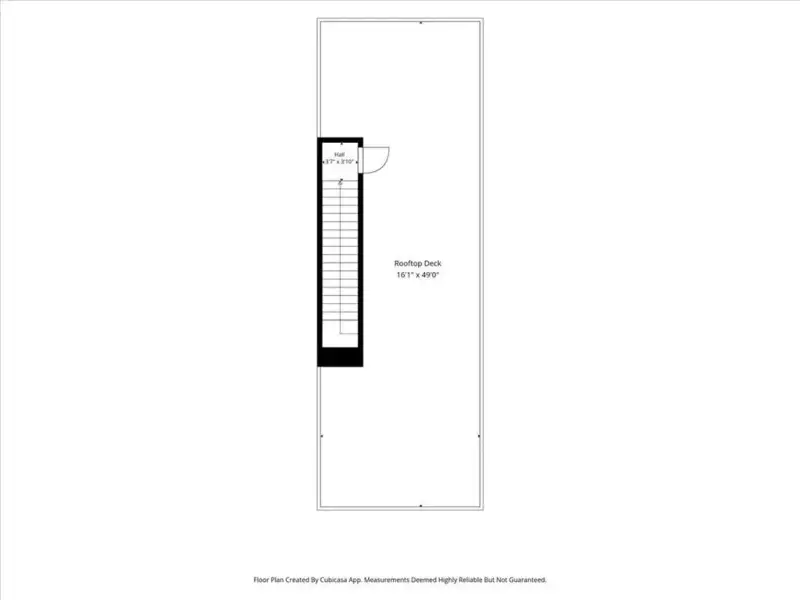 2D floor plan layout of this home in Madison Park, Atlanta, GA (Image 41).