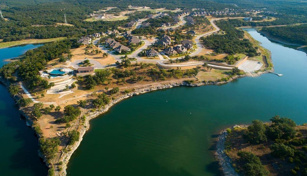 Aerial Photo of Lakeside at Tessera