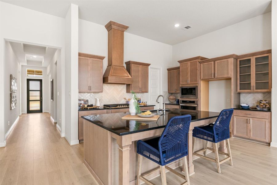 Furnished interior view inside a new home in Sunterra, Katy (Image 5). Furnished interior view inside a new home in Sunterra, Katy (Image 5).