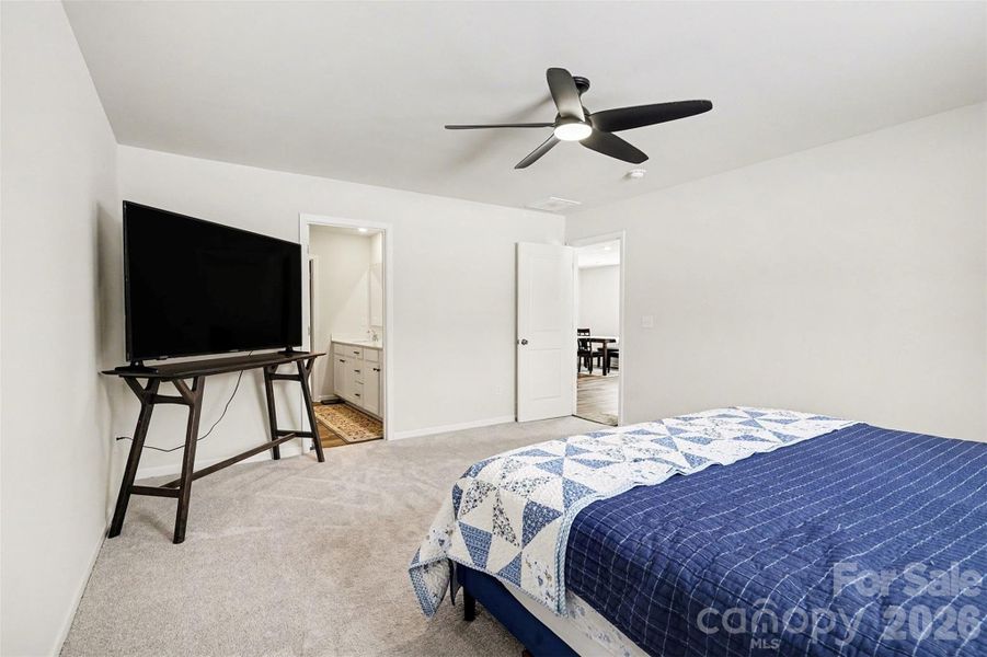 Furnished interior view inside a new home in , Charlotte (Image 9).